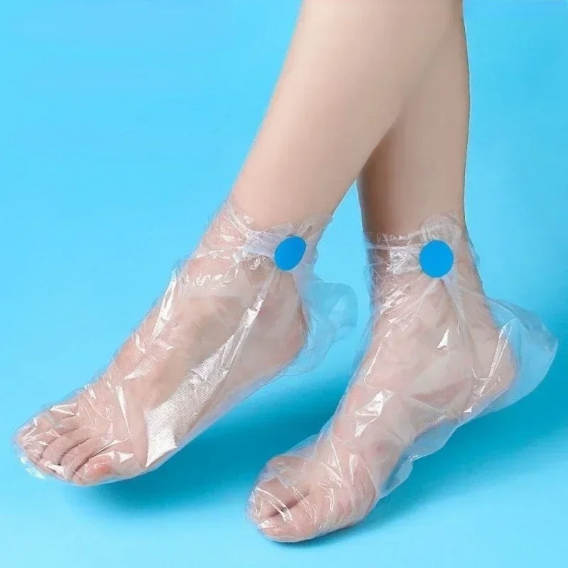 Dust Shoe Cnc - 100pcs Disposable Waterproof Foot Film Suite