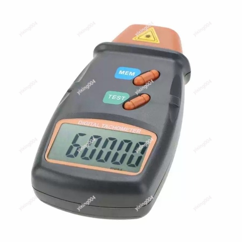 Industrial Laser Tachometer - Digital Laser Speed Tester, Portable Non-contact