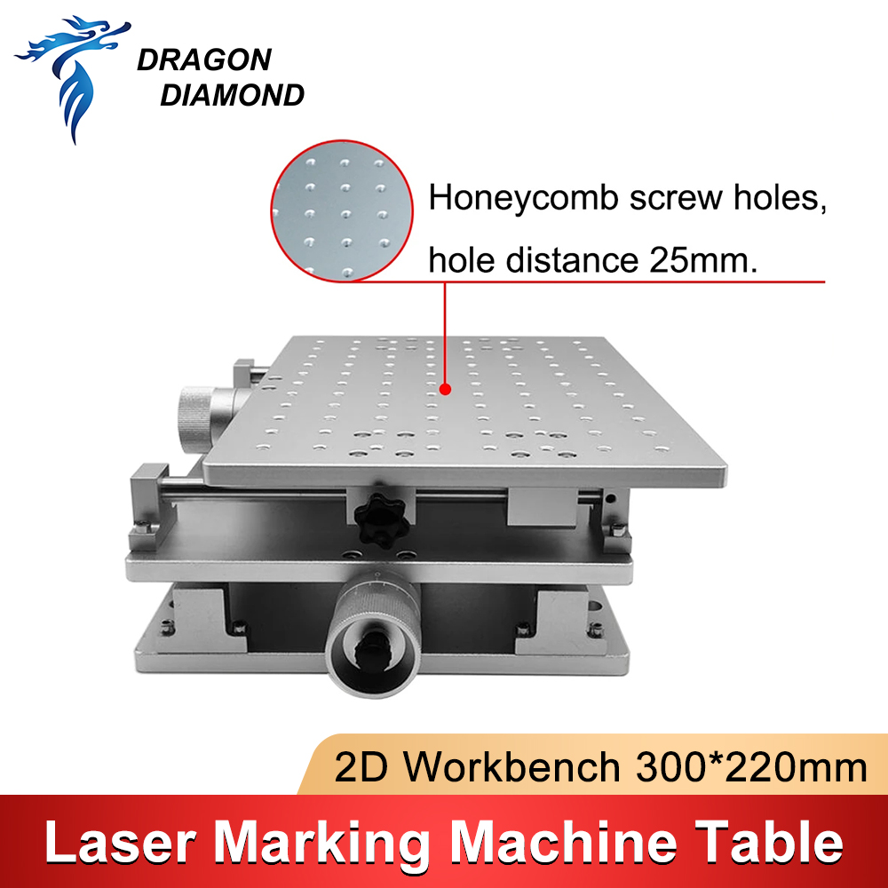 Co2 Laser Engraving Machine - 300*220mm 2D Worktable XY 2 Axis