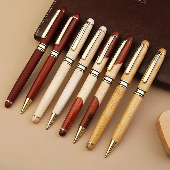Industrial Laser Pen - Laser Custom LOGO Bamboo Wooden Signature