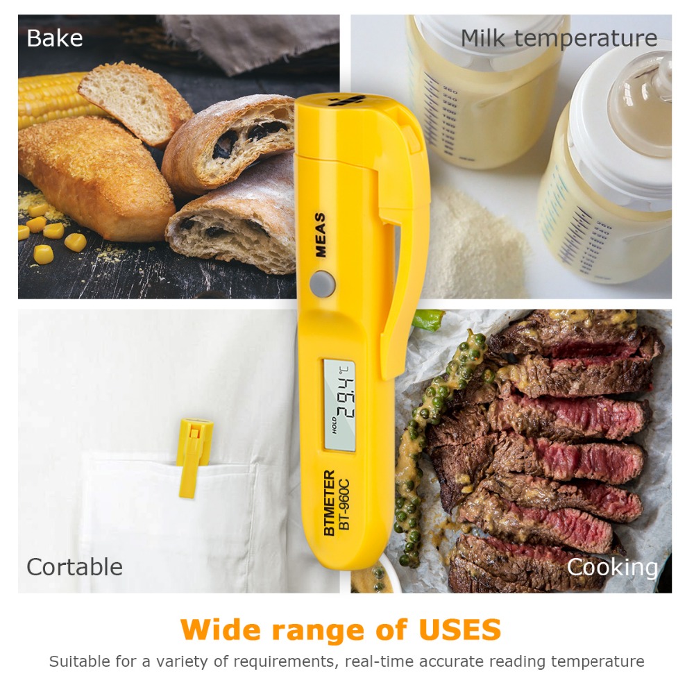 Industrial Laser Pen - BTMETER Digital Infrared Thermometer Pen Type