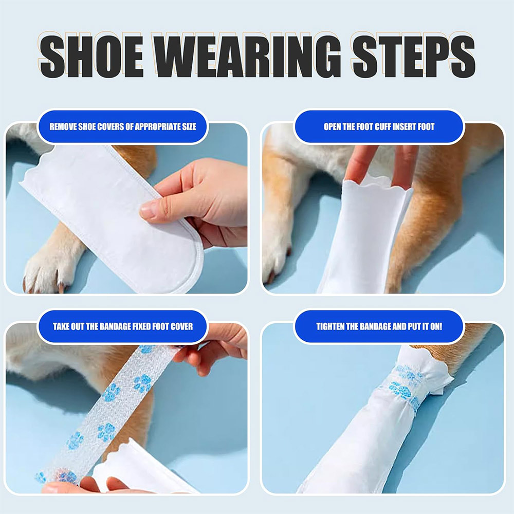 20/40PCS Pet Disposable Paw Sh - đánh giá và giá Dust Shoe Cnc