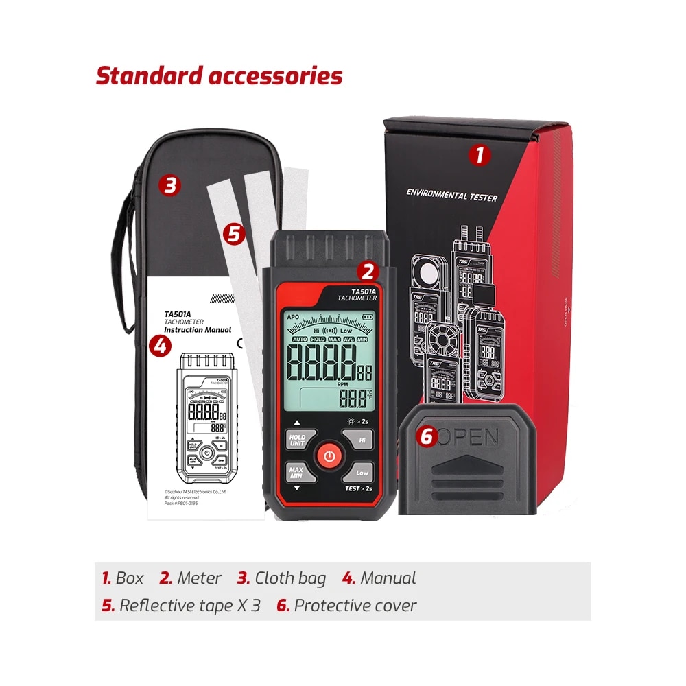 TA501A Laser Tachometer Up to  - đánh giá và giá Industrial Laser Tachometer