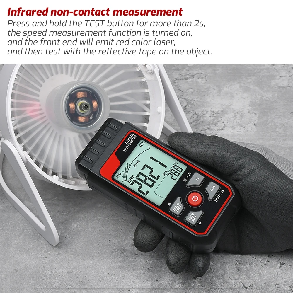 TA501A Laser Tachometer Up to  - đánh giá và giá Industrial Laser Tachometer