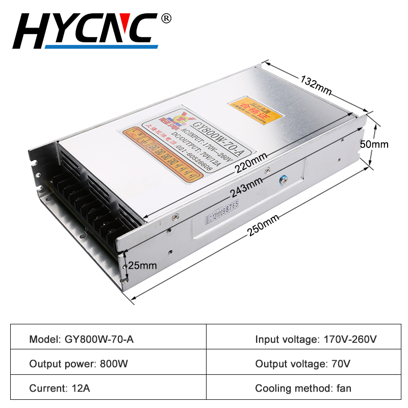 GY800W-70-A Động Cơ 70V 800W 1 - đánh giá và giá Industrial Laser Supply