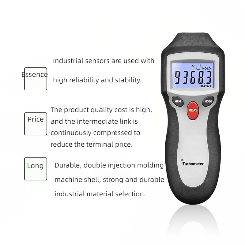 Handheld Non-Contact Digital T - đánh giá và giá Industrial Laser Tachometer