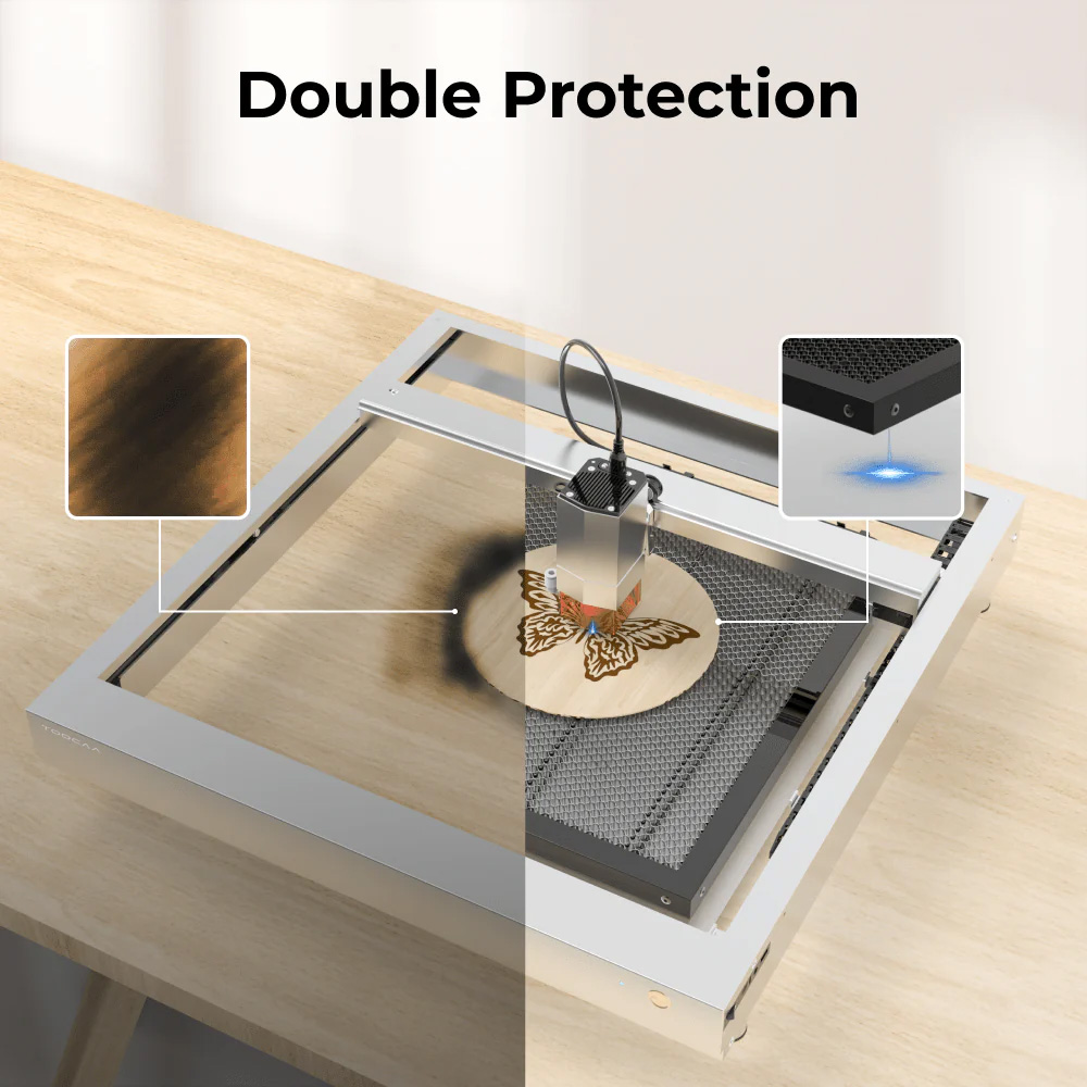 TOOCAA Honeycomb Working Table - đánh giá và giá Co2 Laser Engraving Machine