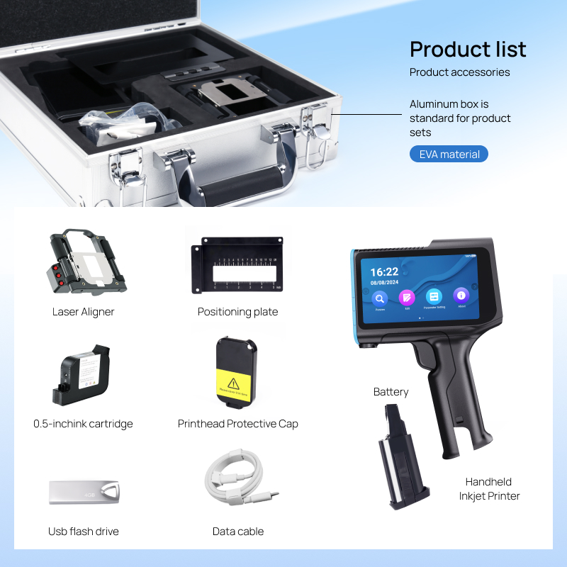 Handheld inkjet printer with d - đánh giá và giá Industrial Handheld Laser Printer