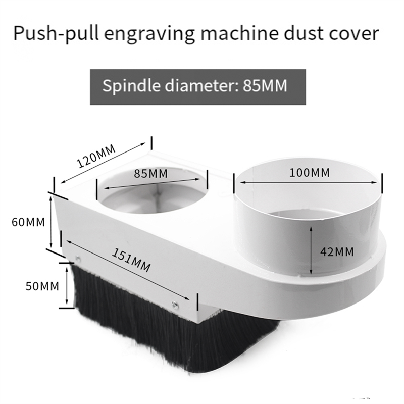 CNC Router Dust Collector Shoe - đánh giá và giá Dust Shoe Cnc