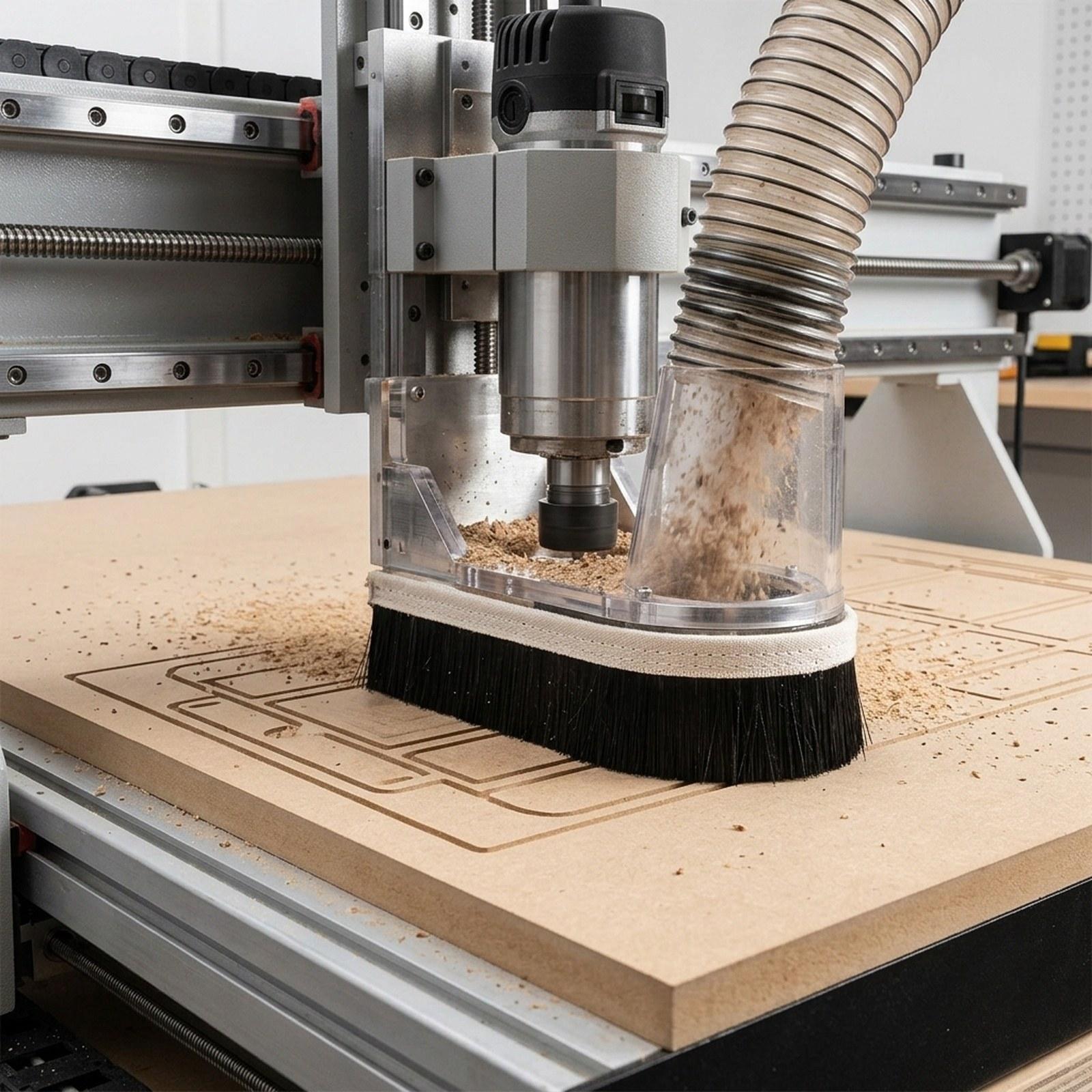 CNC Vacuum Brush Replace for R - đánh giá và giá Dust Shoe Cnc