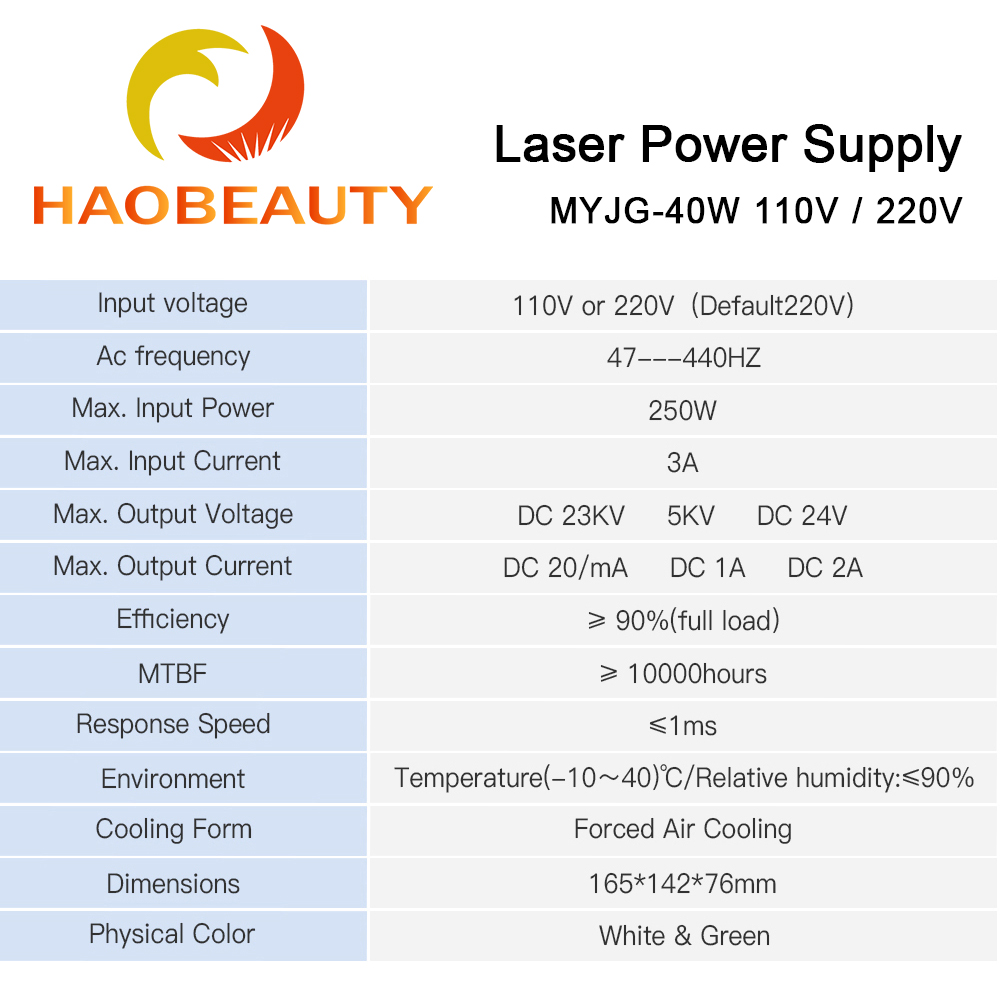 HAOBEAUTY MYJG-40 CO2 Laser Po - đánh giá và giá Co2 Laser Engraving Machine
