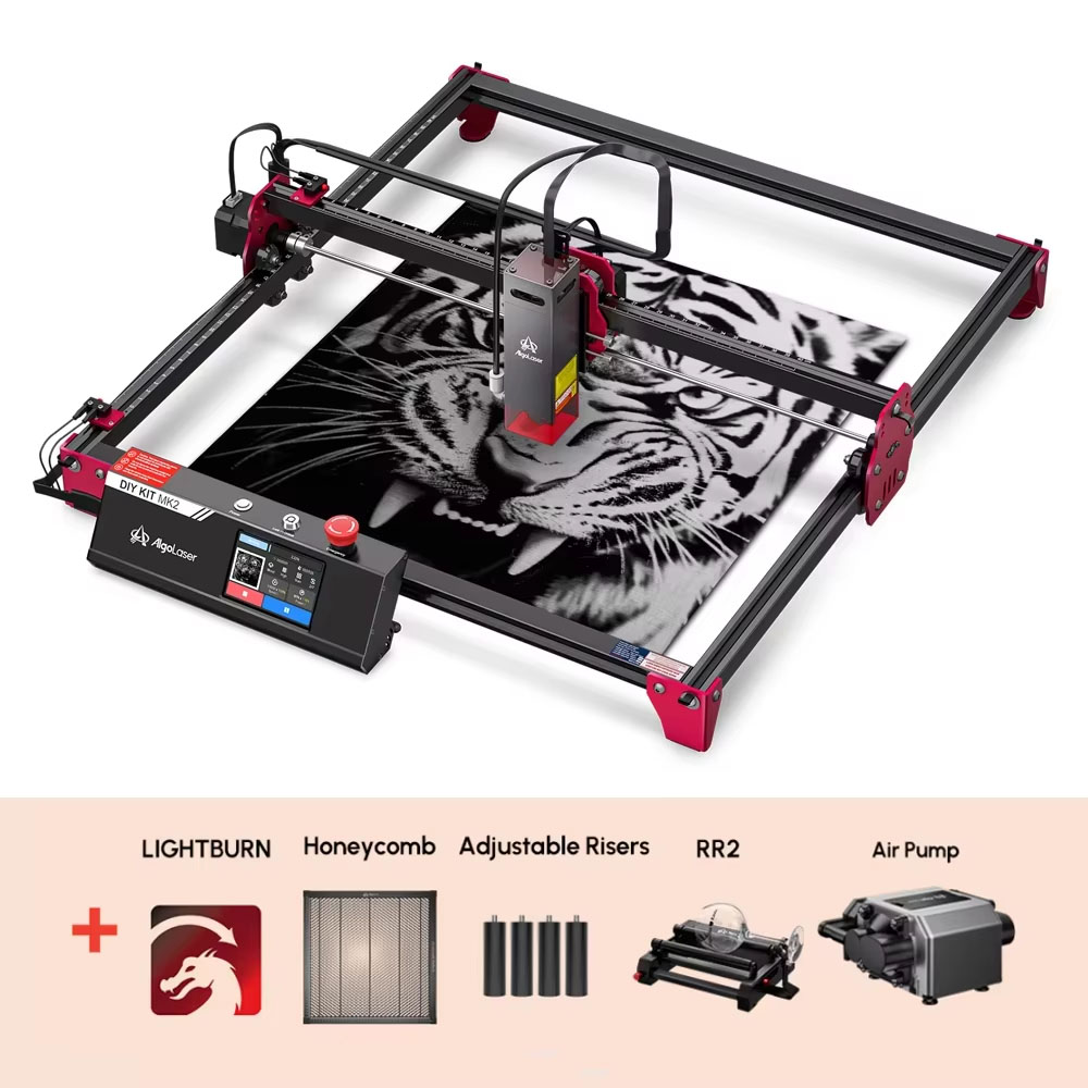 Algolaser DIY KIT MK2 40*43cm  - đánh giá và giá Industrial Laser Blasting